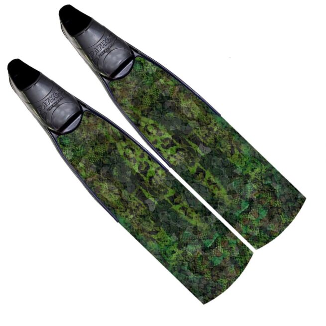 Quwack Camo Grün Flossen