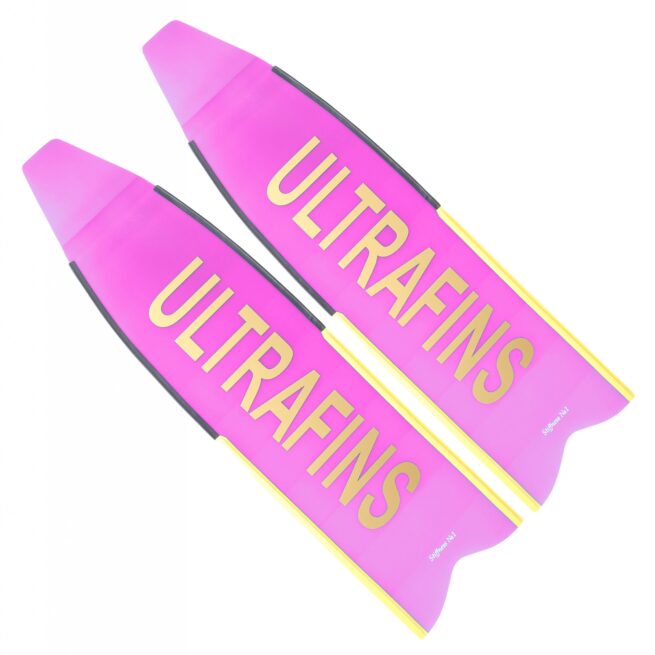 Ultrafins Pink Fiberglass Blätter
